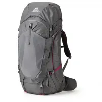 gregory - women's kalmia 60 - sac à dos de trekking taille 60 l - s/m;60 l - xs/s, gris;rouge