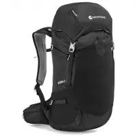 montane - women's azote 30 - sac à dos de randonnée taille 30 l, noir/gris