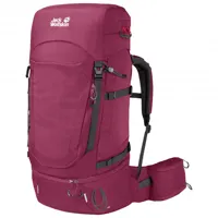 jack wolfskin - women's highland trail 50+5 - sac à dos de trekking taille 50+5 l, rouge