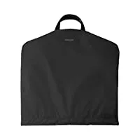 degeler skyhanger - sac à vêtements avec cintre unique en titane pour hommes et femmes - sacoche à costume bien pensée pour voyager sans se froisser - nylon léger et imperméable – noir