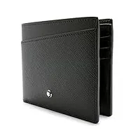montblanc mb sartorial wallet 10cc eco portefeuille, hommes, bk (noir) taille unique