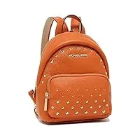 michael kors erin medium convertible backpack crossbody sac à dos convertible moyen (tangerine studs) orange