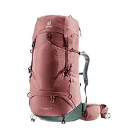 deuter aircontact lite 45 + 10 sl sac à dos de trekking léger pour femmes
