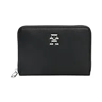 tommy hilfiger portefeuille femme essential petit, noir (black), taille unique