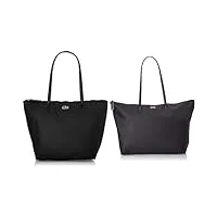 lacoste petit sac cabas concept femme noir sac tote concept femme noir