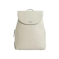 calvin klein sac à dos pour femme art k60k611881, stoney beige, taille unique