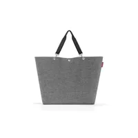 sac de voyage reisenthel sac shopping twist silver xl - - gris - polyester