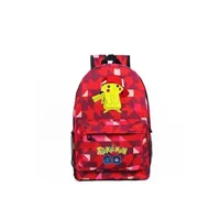 cartables scolaires generique sac à dos pokémon pikachu rouge 45 cm
