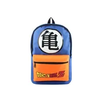 cartables scolaires generique sac à dos dragon ball z bleu+orange 46 cm