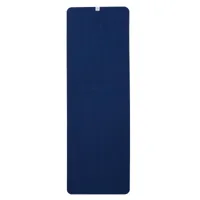 serviette yoga antiderapante 183cm x 61cm x1 mm gris / bleu - kimjaly