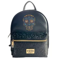 disney skull 28 cm coco backpack bleu