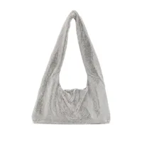 kara sac cabas orné de cristaux - métallisé