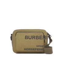 burberry sacoche à imprimé horseferry - vert