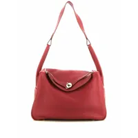 hermès pre-owned sac à main lindy 34 en cuir - rouge