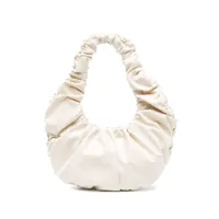nanushka sac à main à design froncé - tons neutres