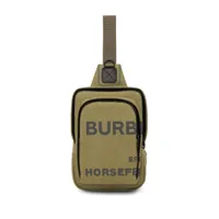 burberry sac à dos à imprimé horseferry - vert