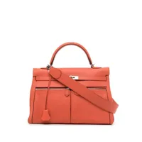 hermès pre-owned sac à main kelly lakis 35 2way pre-owned (2012) - orange