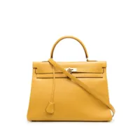 hermès pre-owned sac à main kelly sellier 35 (1999) - jaune