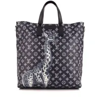 louis vuitton pre-owned sac cabas chapman brothers pre-owned (2017) - bleu