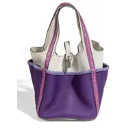 hermès pre-owned sac à main picotin lock 18 (2013) - violet
