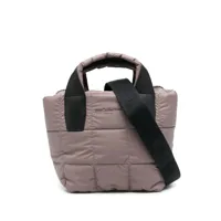 veecollective petit sac cabas à design matelassé - violet