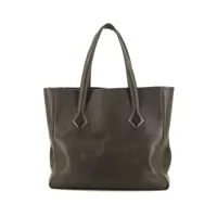 hermès pre-owned sac cabas victoria shopping - marron
