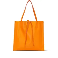 proenza schouler white label sac cabas twin en cuir nappa - orange