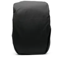 côte&ciel sac à dos zippé à design asymétrique - noir
