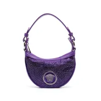 versace sac cabas à motif medusa - violet