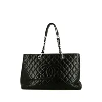 chanel pre-owned sac cabas grand shopping (2012) - noir