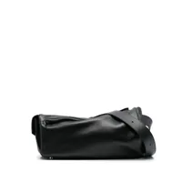 sunnei sac cabas oversize zippé - noir