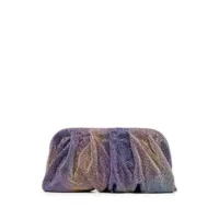 benedetta bruzziches pochette à ornements strassés - violet