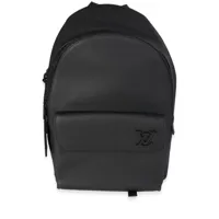 louis vuitton pre-owned sac à dos à plaque logo (2021) - noir