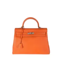 hermès pre-owned sac à main kelly 35 - orange