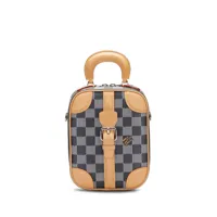 louis vuitton pre-owned sac cabas valisette vertical pre-owned (2019) - marron
