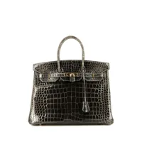 hermès pre-owned sac à main birkin 35 pre-owned - gris