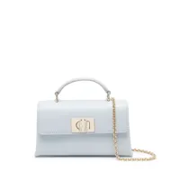 furla mini sac à main perla 1927 - bleu