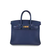 hermès pre-owned sac cabas birkin 25 (2020) - bleu