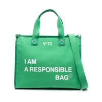 v°73 sac cabas responsability - vert