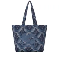 etro sac cabas floralia médium - bleu