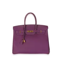 hermès pre-owned sac à main birkin 35 (2014) - violet