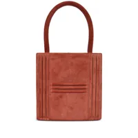 hermès pre-owned mini sac à main cadena kelly (1993) - rouge