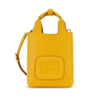 hogan sac cabas mini commandant - jaune