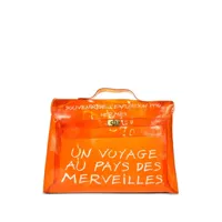 hermès pre-owned sac cabas kelly (1998) - orange