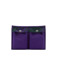 burberry pochette à carreaux - violet