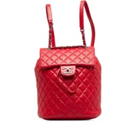 chanel pre-owned grand sac à dos urban spirit (2016-2017) - rouge