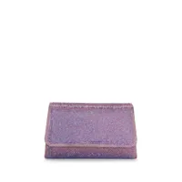 giuseppe zanotti pochette idha à ornements en cristal - violet