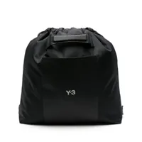 y-3 x lux sac à dos à logo embossé - noir