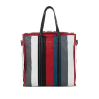 balenciaga pre-owned 0000 balenciaga bazar shopper lambskin leather tote bag - multicolore