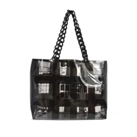 chanel pre-owned sac cabas window (2003) - noir